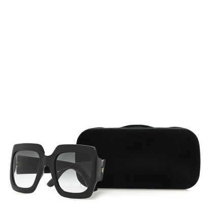 Gucci Acetate Square Frame Sunglasses GG0053S Black 8 of 8