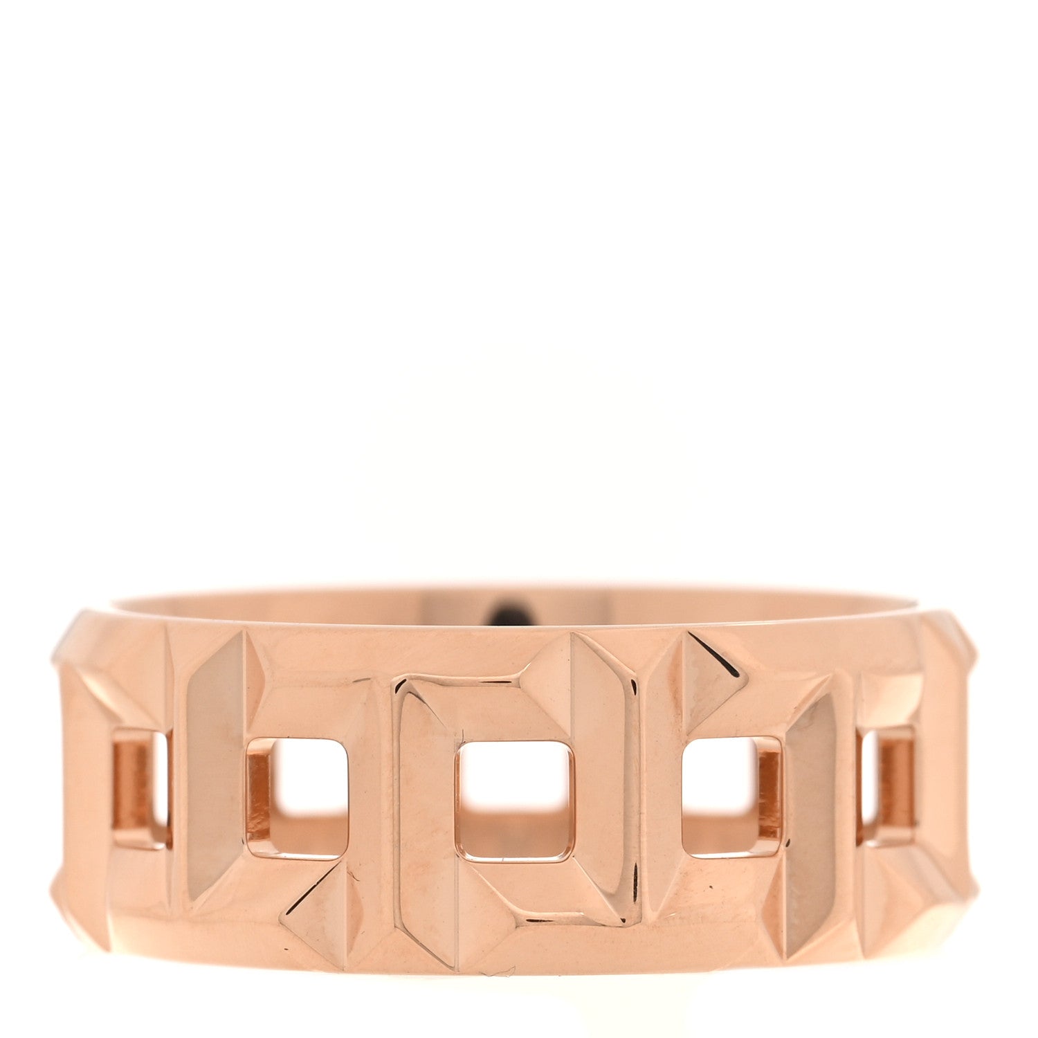 Tiffany 18K Rose Gold T True Wide Ring 57 8 1 of 4