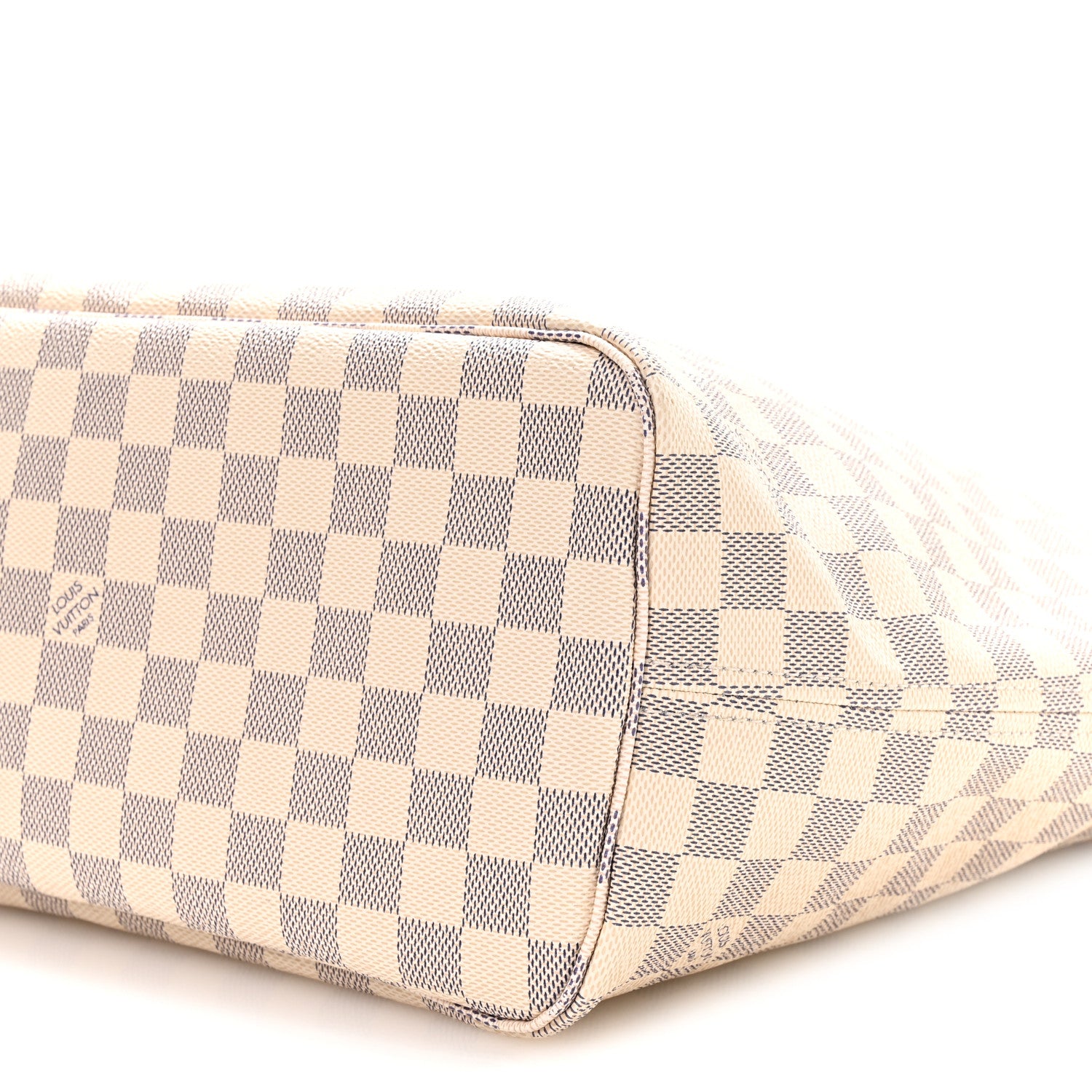 Louis Vuitton Damier Azur Neo Neverfull MM Rose Ballerine 10 of 10