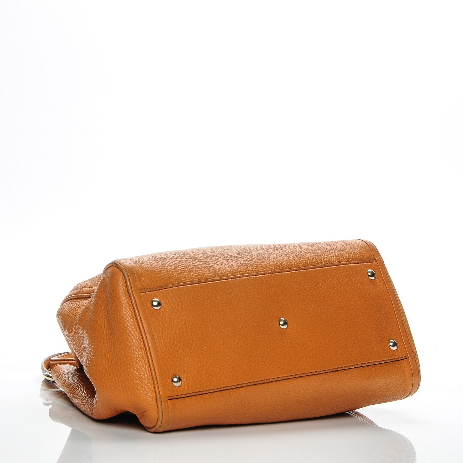 Gucci Pebbled Calfskin Medium Soho Shoulder Bag Curcuma 4 of 10