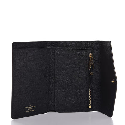 Louis Vuitton Empreinte Compact Curieuse Wallet Black 5 of 8