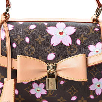 Louis Vuitton Monogram Cherry Blossom Sac Retro Bag Brown 6 of 8