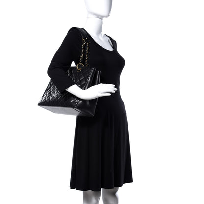 Chanel Caviar Quilted Grand Shopping Tote GST Black 2 of 19