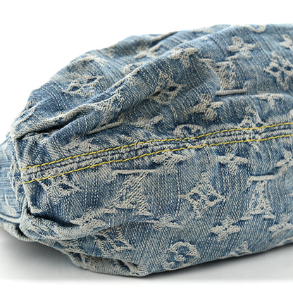 Louis Vuitton Monogram Denim Pleaty Blue 8 of 12