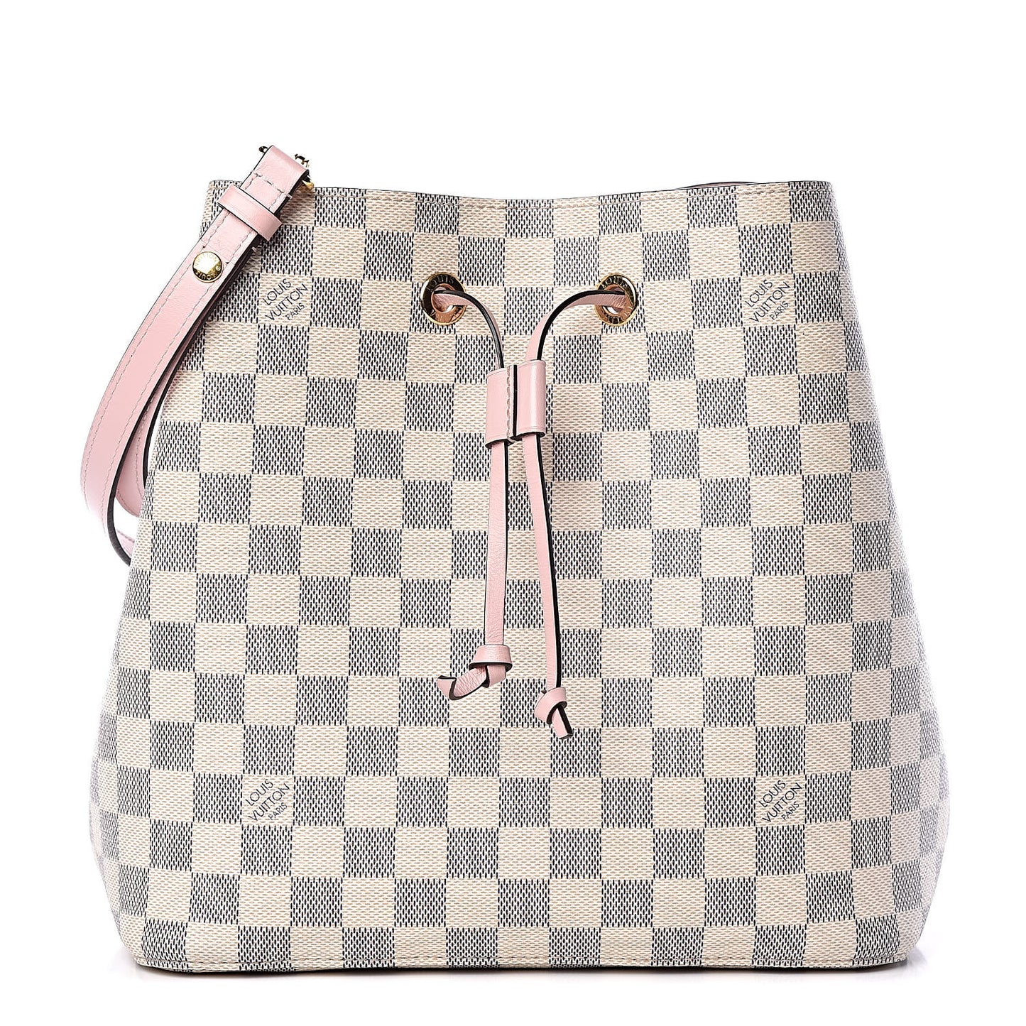 Damier Azur Neonoe MM Eau De Rose
