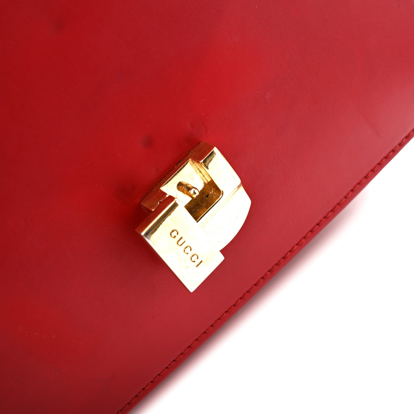 Calfskin Mini Sylvie Top Handle Bag Hibiscus Red