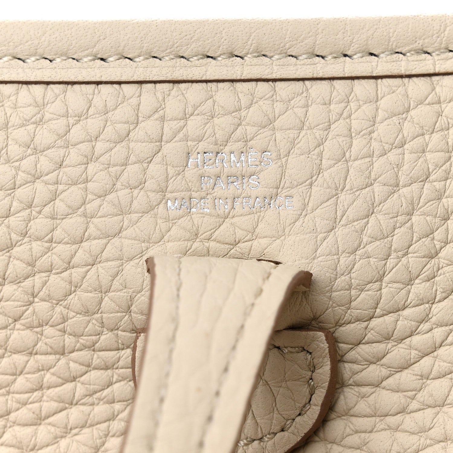 Hermes Taurillon Clemence Amazone Evelyne TPM Beton 6 of 10