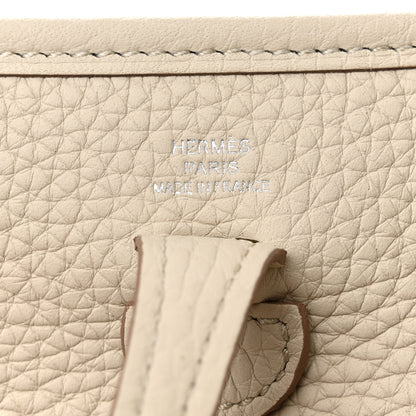 Hermes Taurillon Clemence Amazone Evelyne TPM Beton 6 of 10