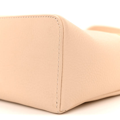 Loro Piana Grained Calfskin L19 Extra Pocket Pouch Creamed Honey 9 of 11