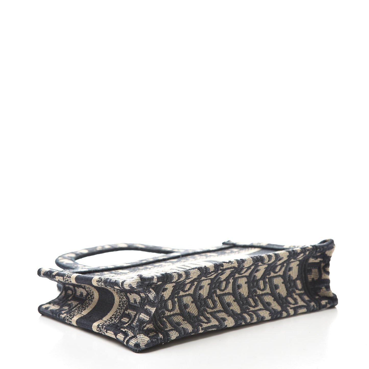 Oblique Mini Book Tote Blue Multicolor