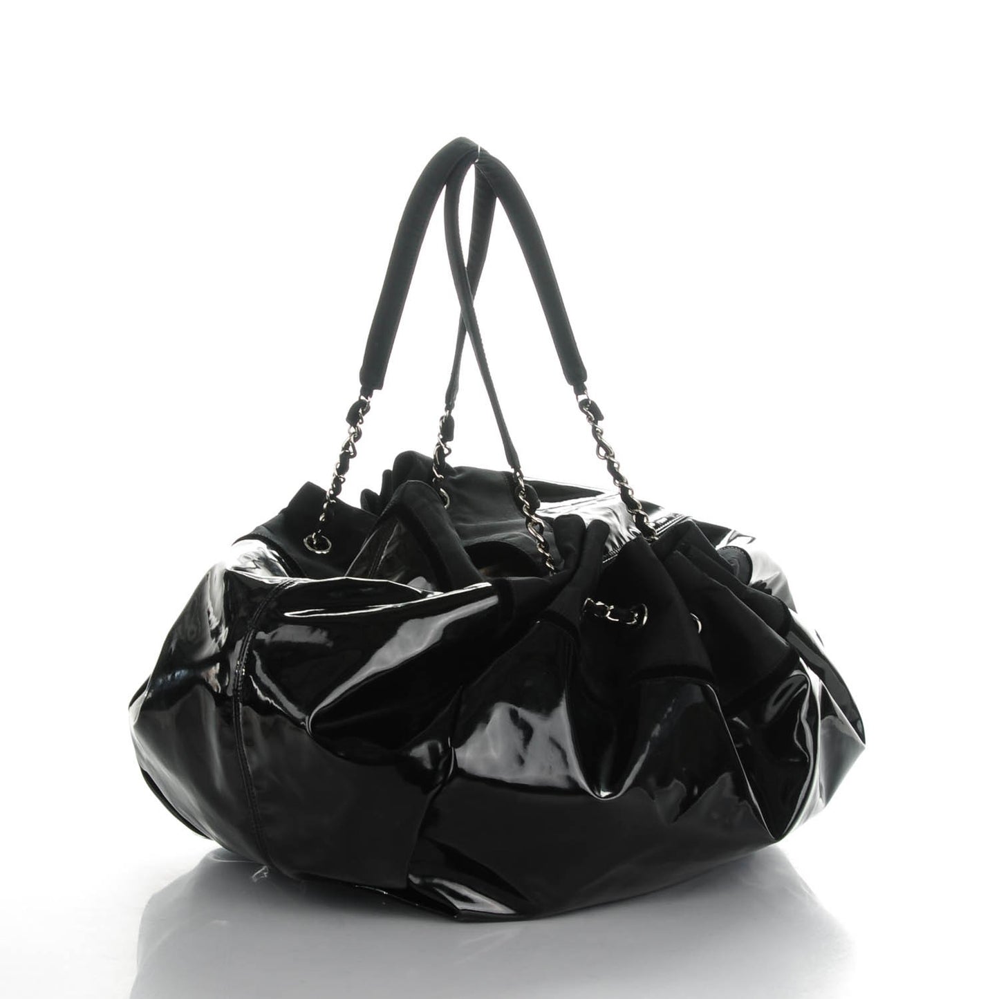 Vinyl Large Stretch Spirit Cabas Black