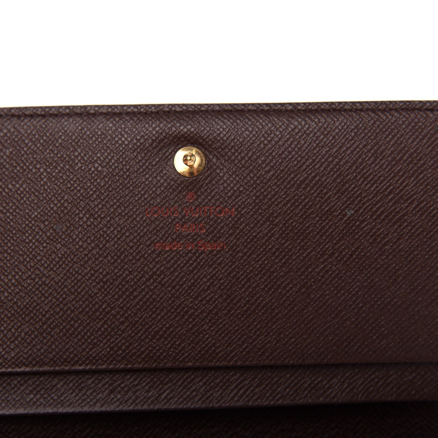 Damier Ebene Porte-Monnaie Billets Tresor Wallet