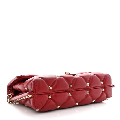 Valentino Garavani Nappa Candystud Crossbody Red 4 of 11