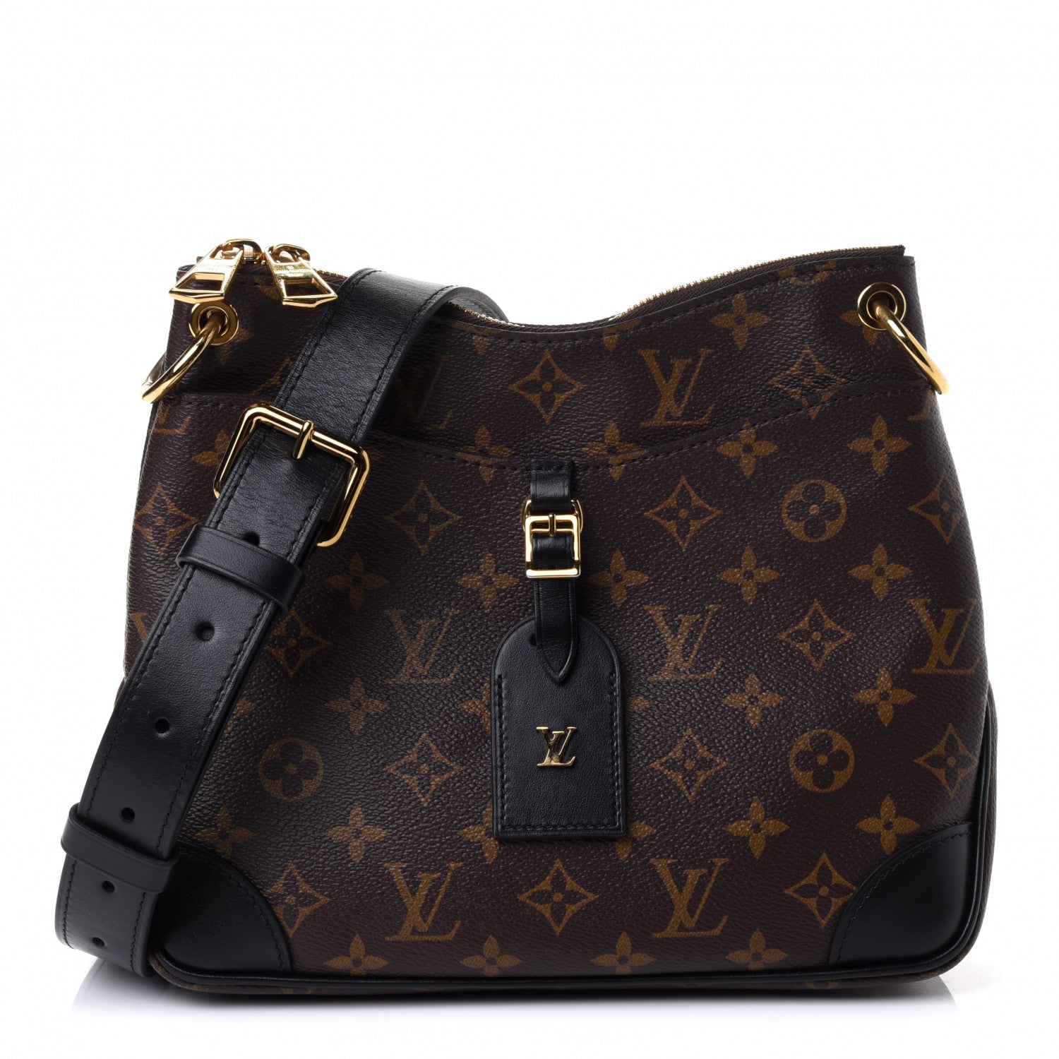 Louis Vuitton Monogram Odeon PM Black 1 of 4