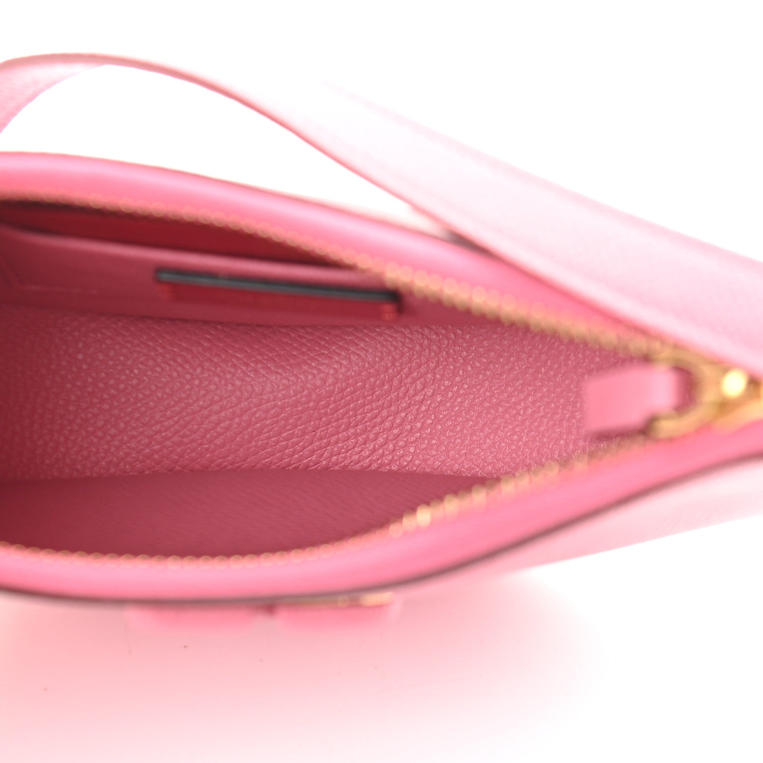 Valentino Garavani Grainy Calfskin Mini Vlogo Hobo Bag Flamingo Pink 5 of 8