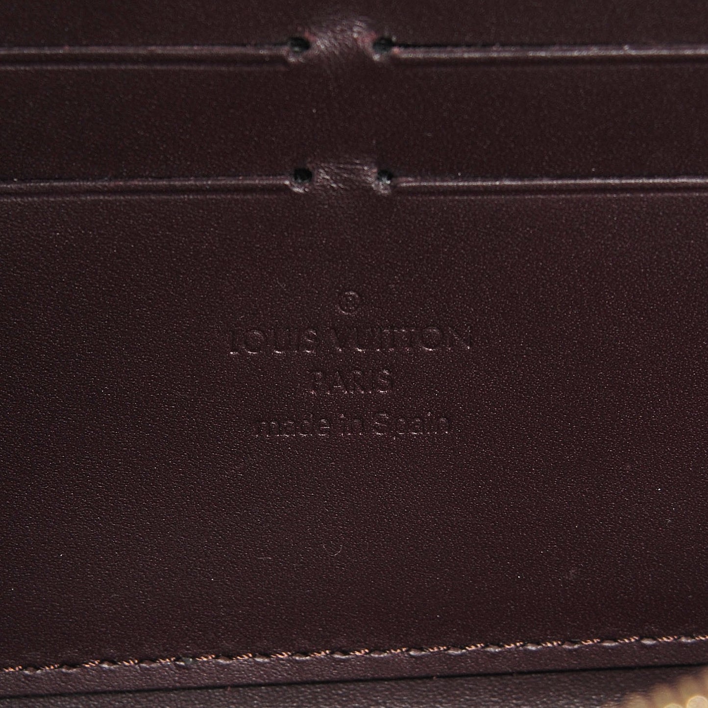 Vernis Zippy Wallet Amarante