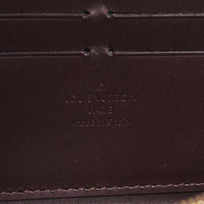 Louis Vuitton Vernis Zippy Wallet Amarante 6 of 7