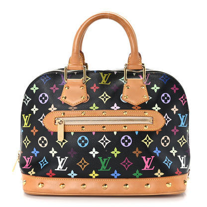 Louis Vuitton Monogram Multicolor Alma Black 1 of 12