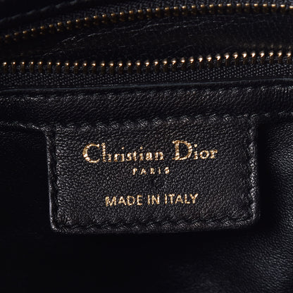 Christian Dior Lambskin Medium Libertine Hobo Black 8 of 10