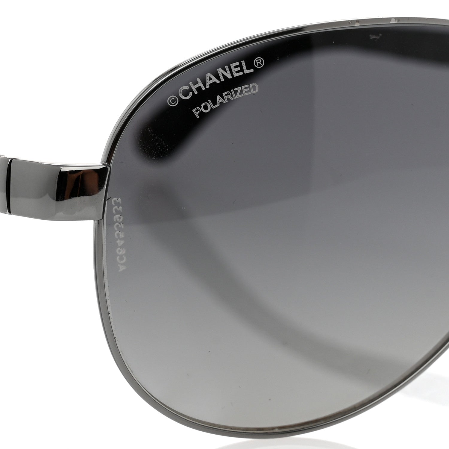 Chanel Pilot Summer Aviator Sunglasses 4204-Q Black 5 of 8