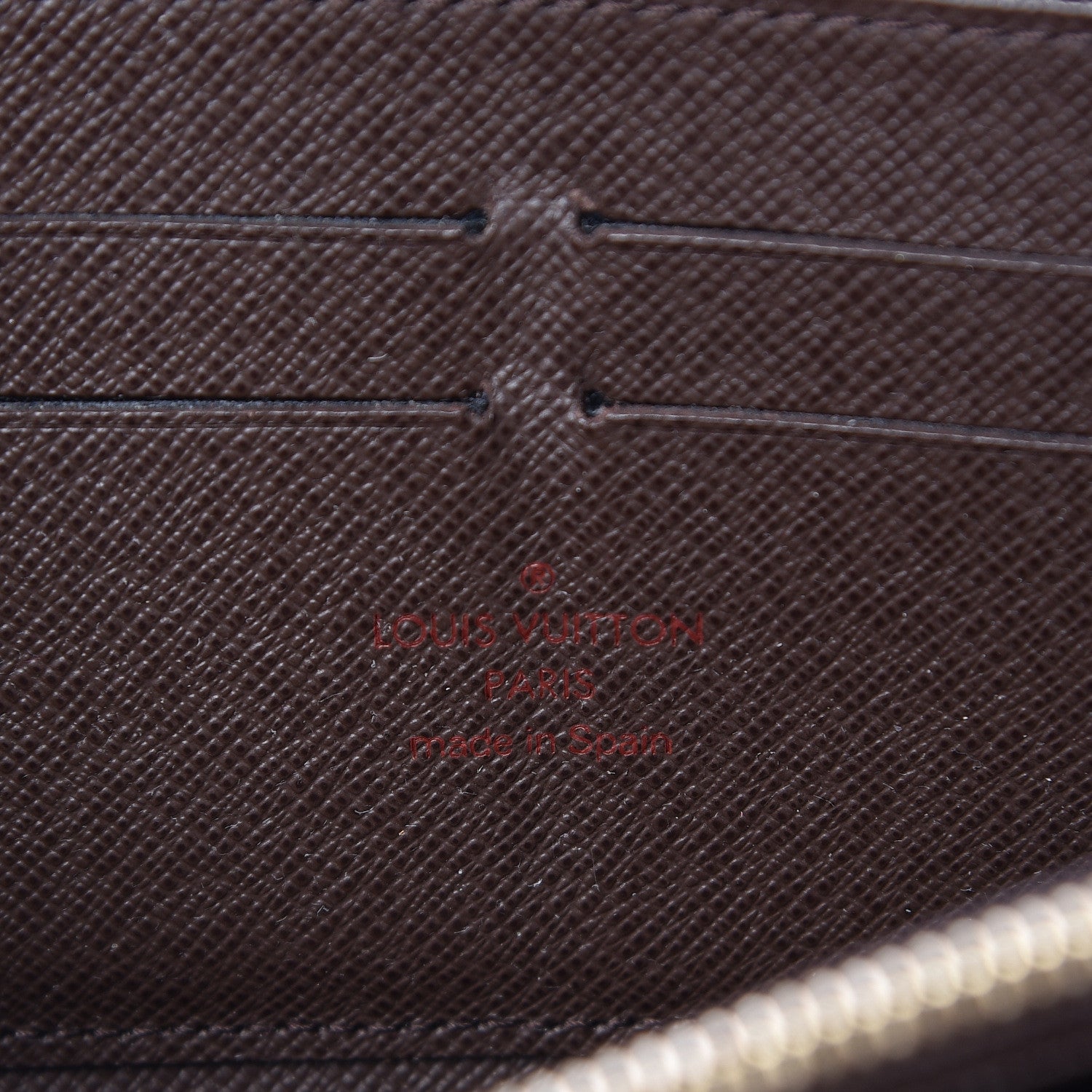 Louis Vuitton Damier Ebene Zippy Wallet 6 of 7