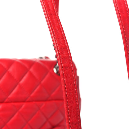 Chanel Lambskin Quilted Small Urban Spirit Backpack Red 13 of 13