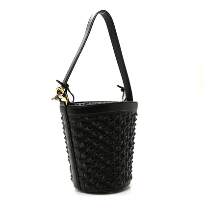 Bottega Veneta Nappa Intrecciato Small JJ Bucket Bag Black 3 of 11