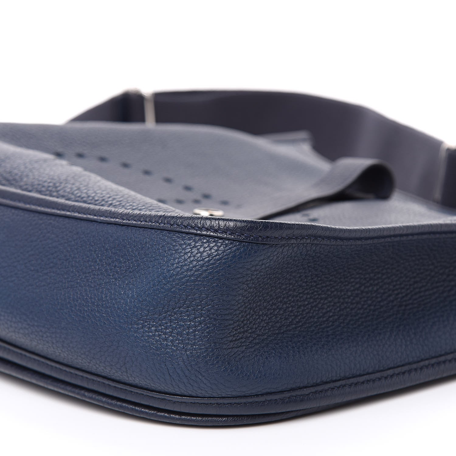 Hermes Taurillon Clemence Evelyne III PM Bleu Thalassa 9 of 14
