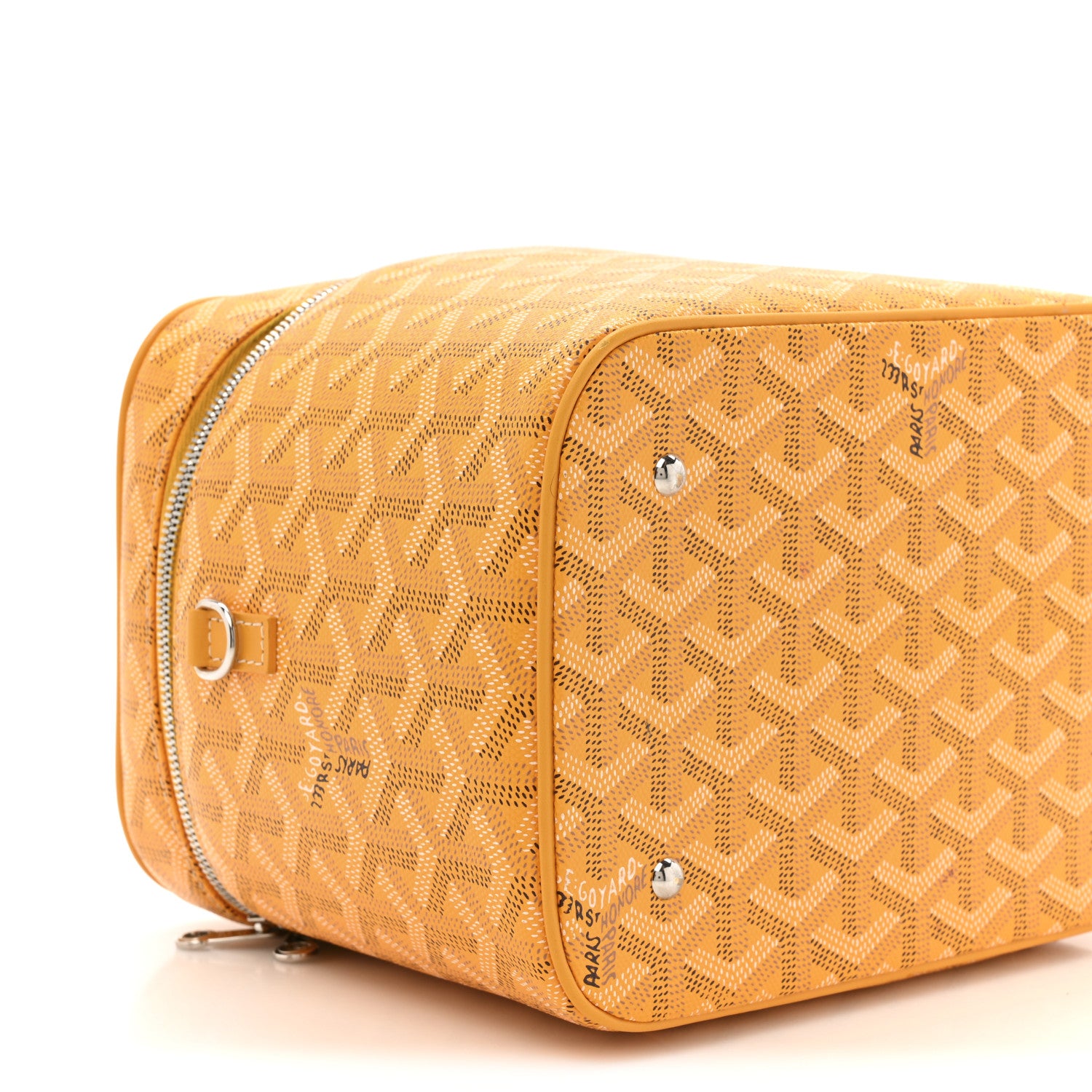 Goyard Goyardine Muse Vanity Case Yellow 9 of 14