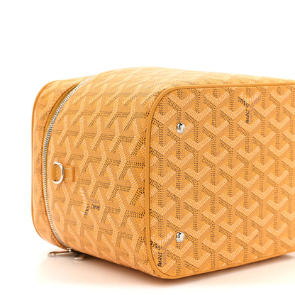 Goyard Goyardine Muse Vanity Case Yellow 9 of 14