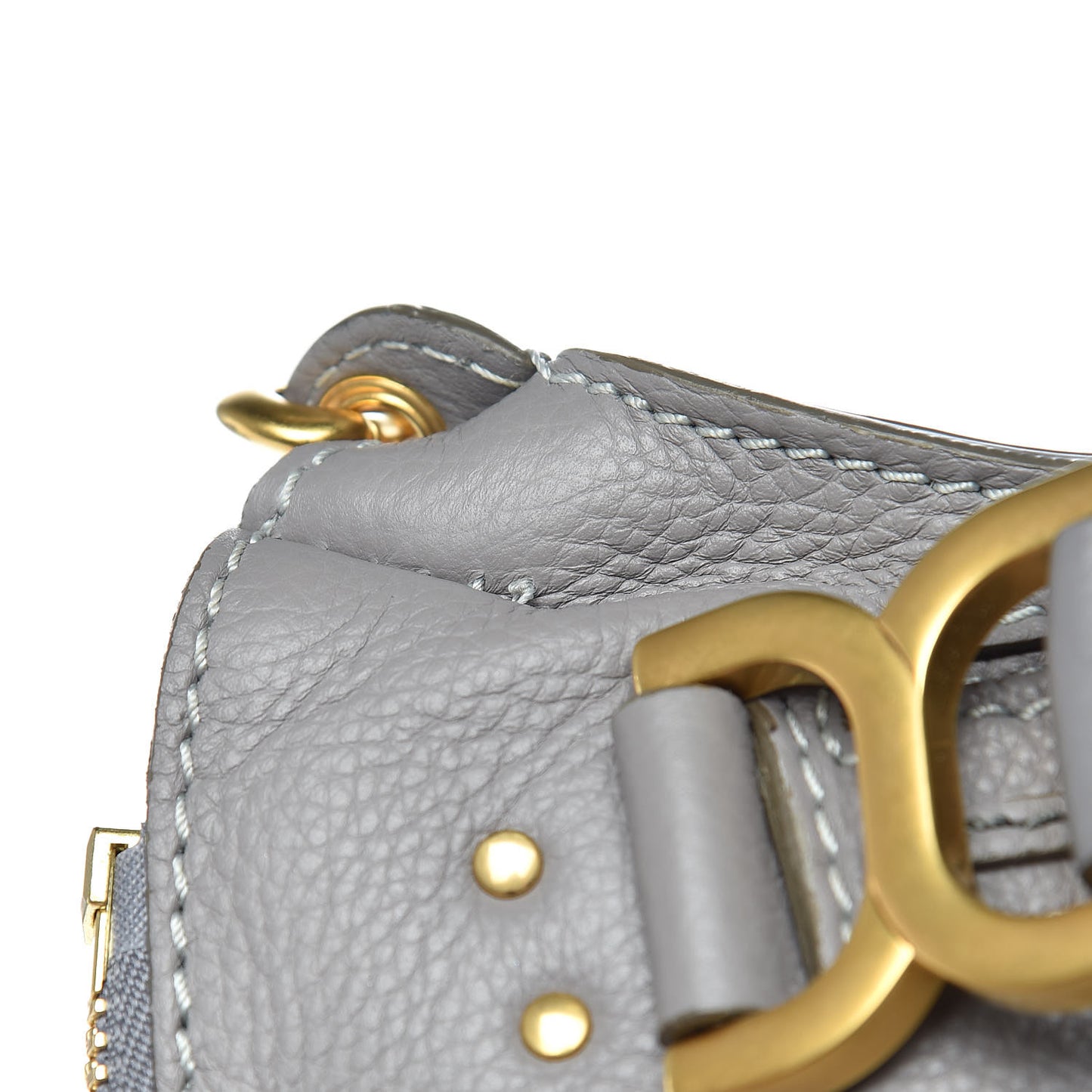 Calfskin Small Marcie Satchel Cashmere Grey