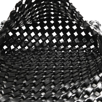 Bottega Veneta Nappa Intrecciato Crochet The Window Crossbody Bag Black 5 of 15