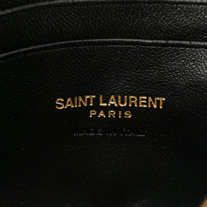 Saint Laurent SAINT LAURENT Grain De Poudre Matelasse Monogram Mini Lou Camera Bag Fog 5 of 9