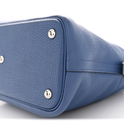Hermes Taurillon Clemence Bolide 31 Bleu Agate 10 of 11