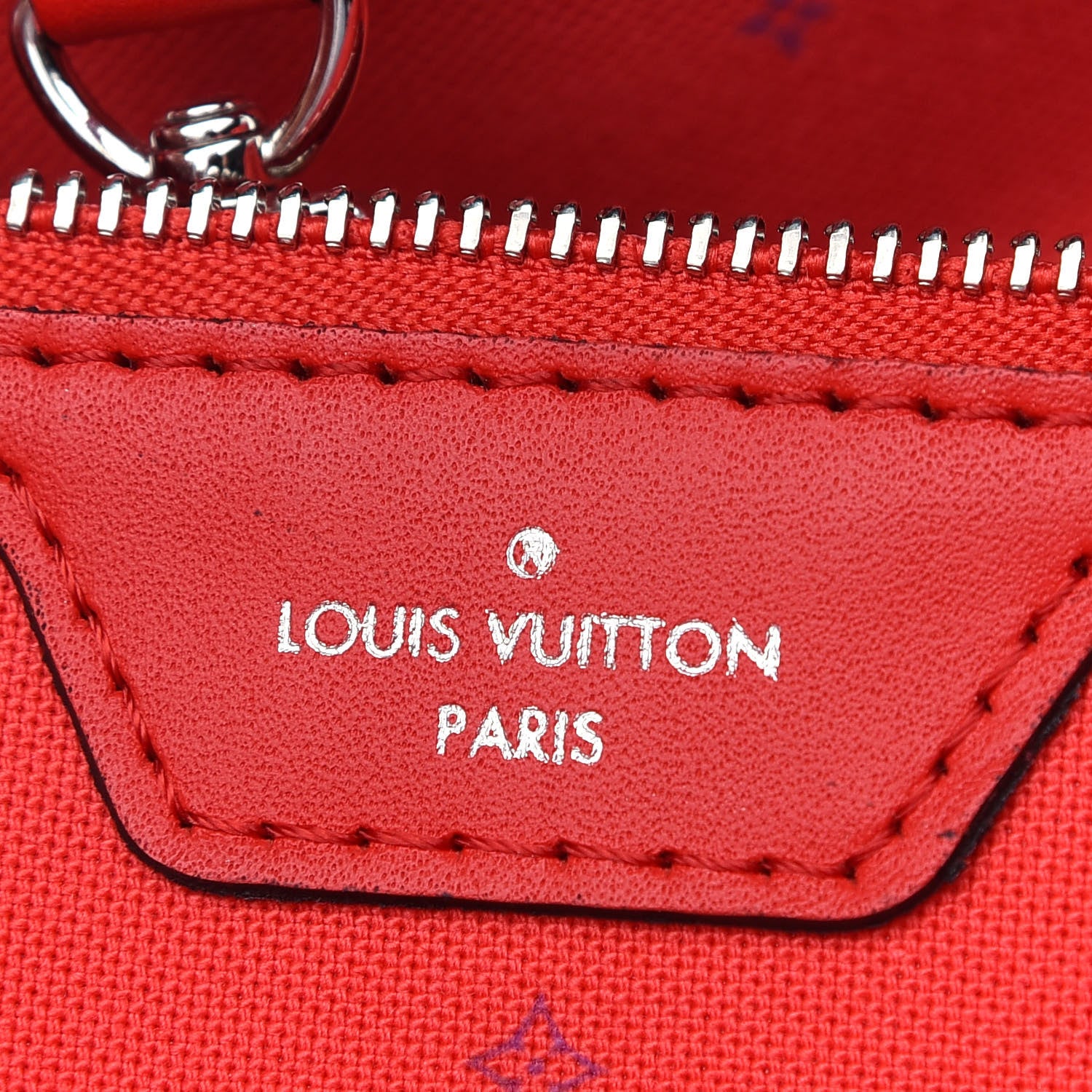 Louis Vuitton Monogram Escale Neverfull MM Rouge 6 of 10