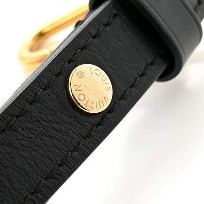 Louis Vuitton Calfskin Neo Noe Shoulder Strap Black 5 of 5