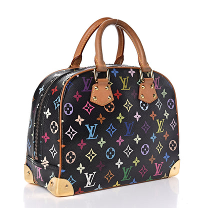Louis Vuitton Monogram Multicolor Trouville Black 3 of 12