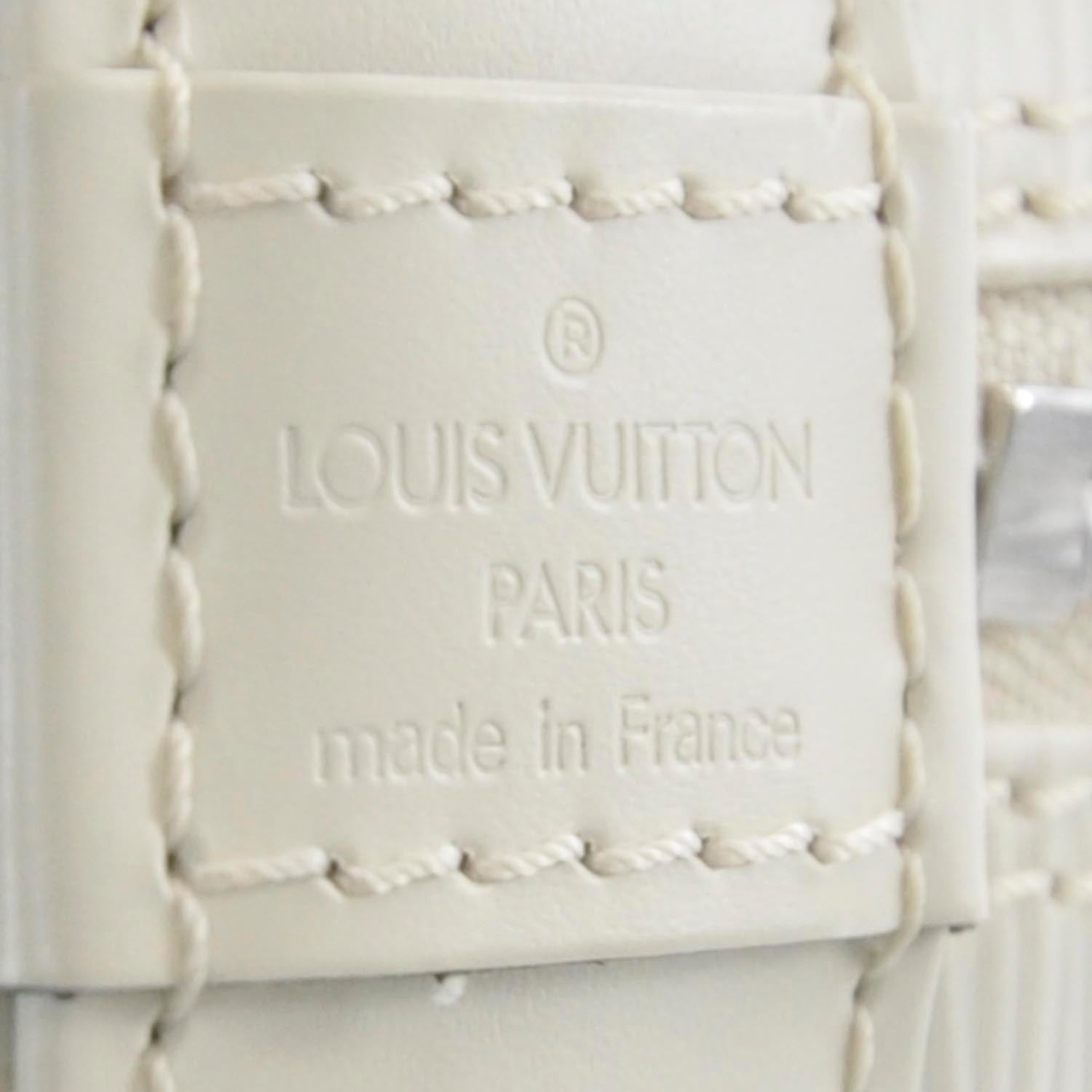 Louis Vuitton Epi Alma Ivory 8 of 10