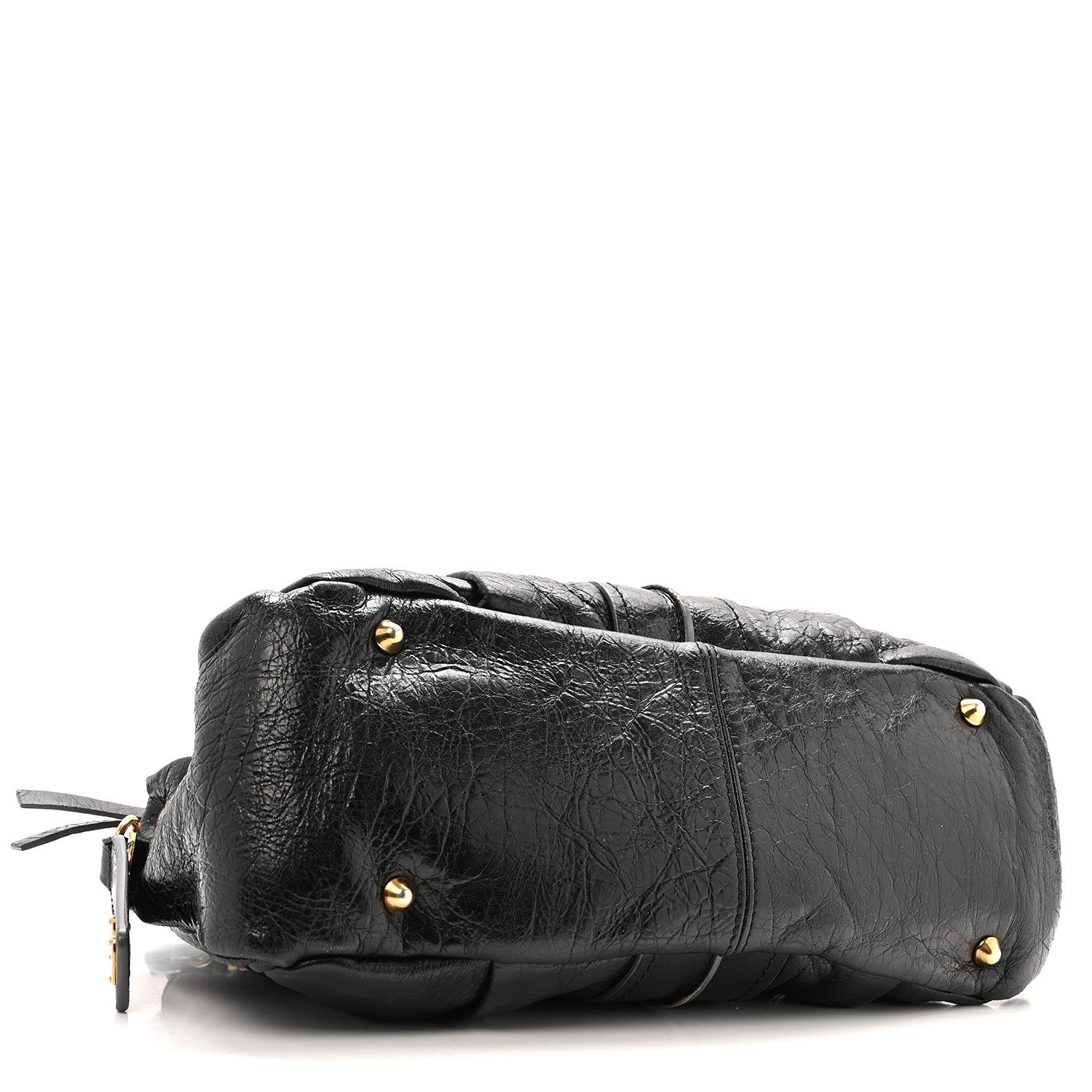 Chloe Lambskin Heloise Satchel Black 4 of 15