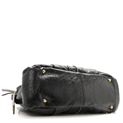 Chloe Lambskin Heloise Satchel Black 4 of 15