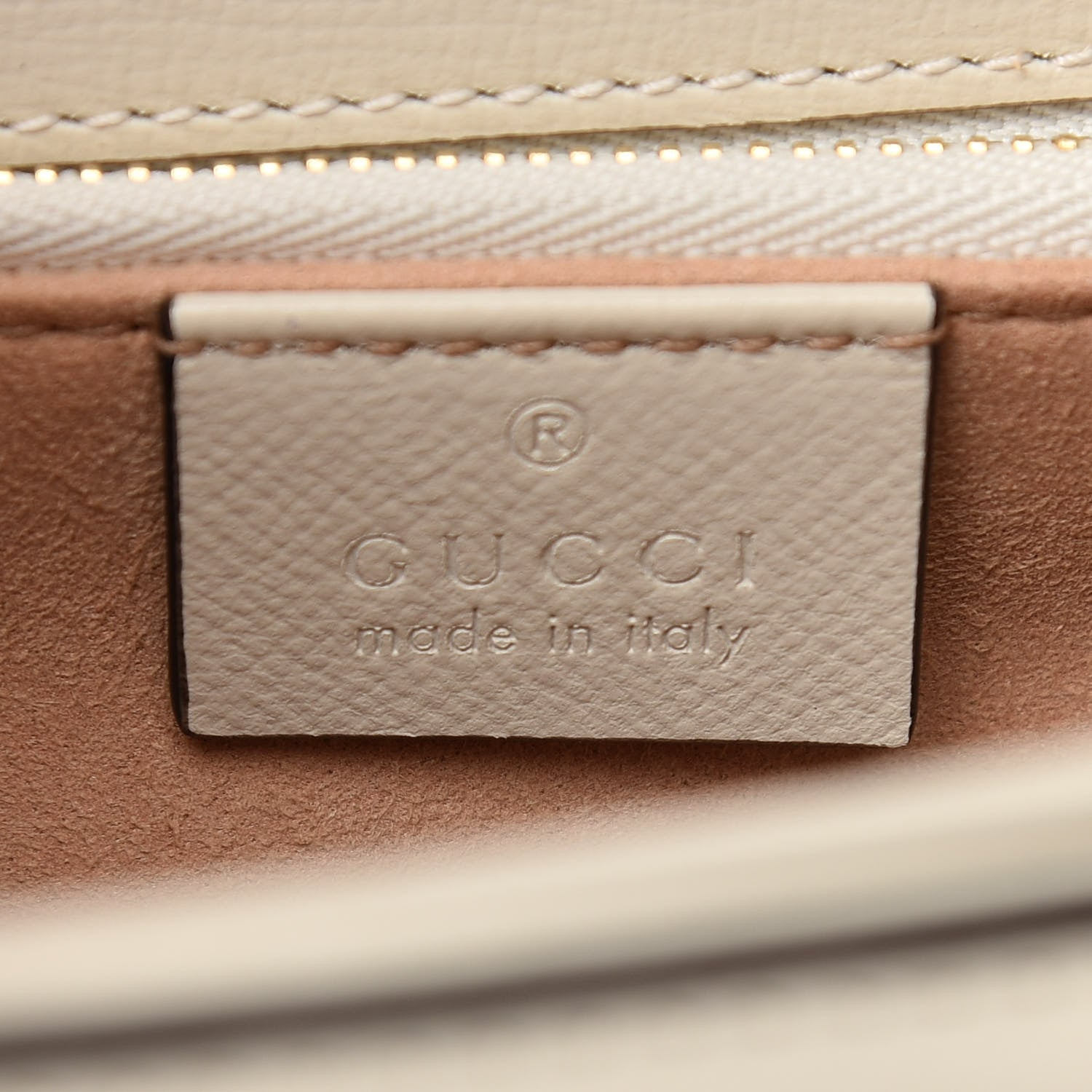 Gucci GG Supreme Monogram Horsebit 1955 Shoulder Bag Beige Mystic White 6 of 9
