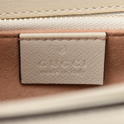 Gucci GG Supreme Monogram Horsebit 1955 Shoulder Bag Beige Mystic White 6 of 9