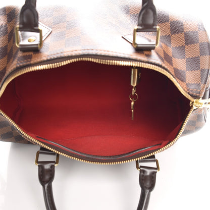 Louis Vuitton Damier Ebene Speedy Bandouliere 30 6 of 8