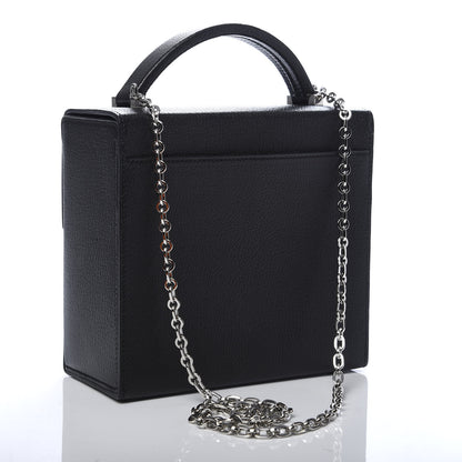 Hermes Chevre Mysore Cinhetic Boxy Top Handle Bag Black 3 of 10