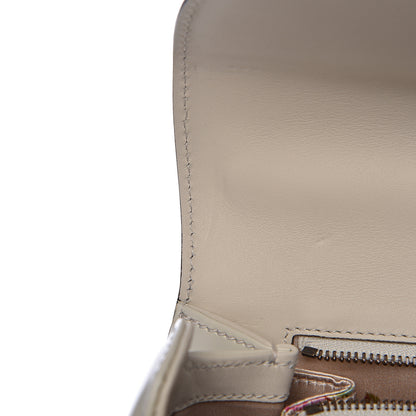 Gucci Calfskin Plexiglass Medium Classic 2 Top Handle Bag White 8 of 12