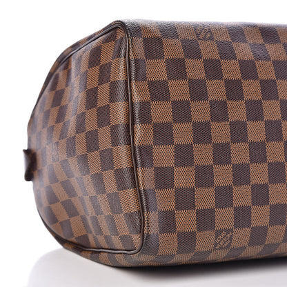 Louis Vuitton Damier Ebene Speedy 30 9 of 10