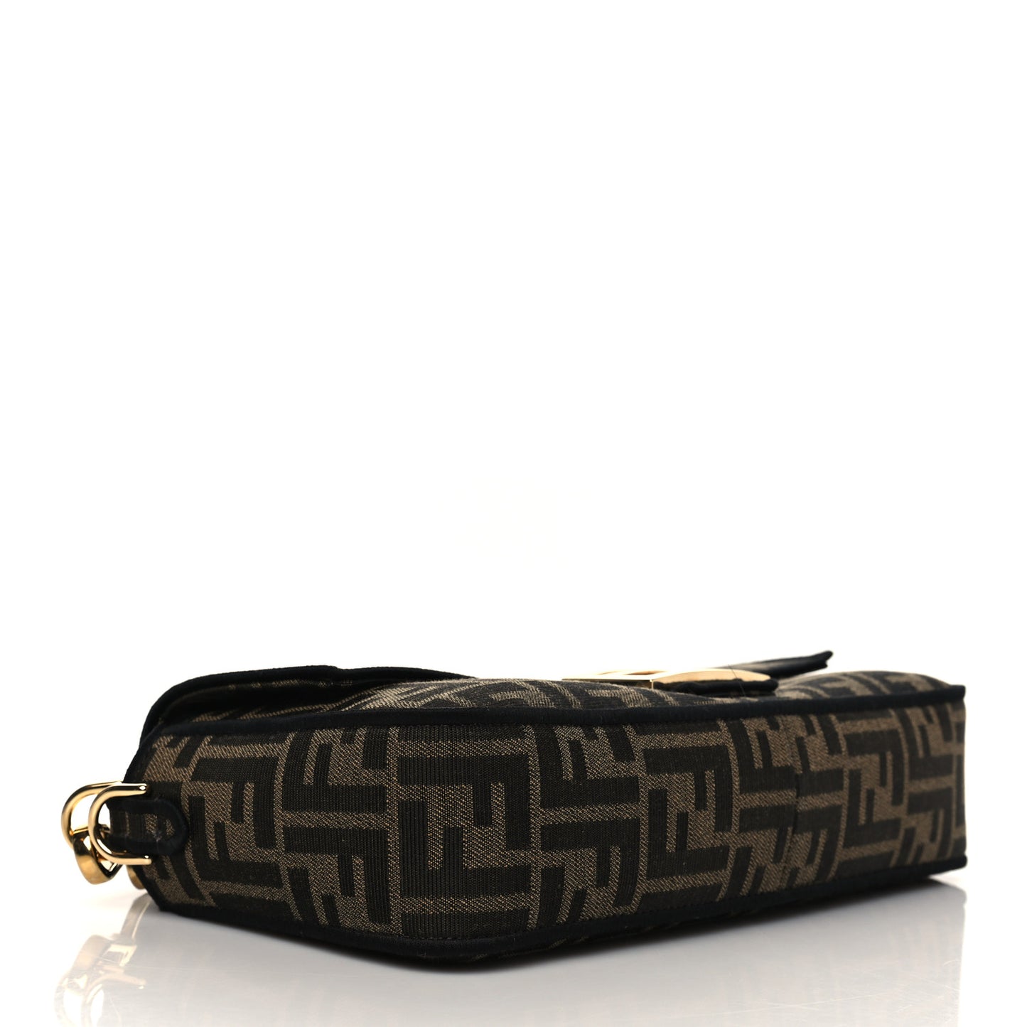 Fabric Jacquard FF 1974 Medium Baguette Tobacco Moro Black