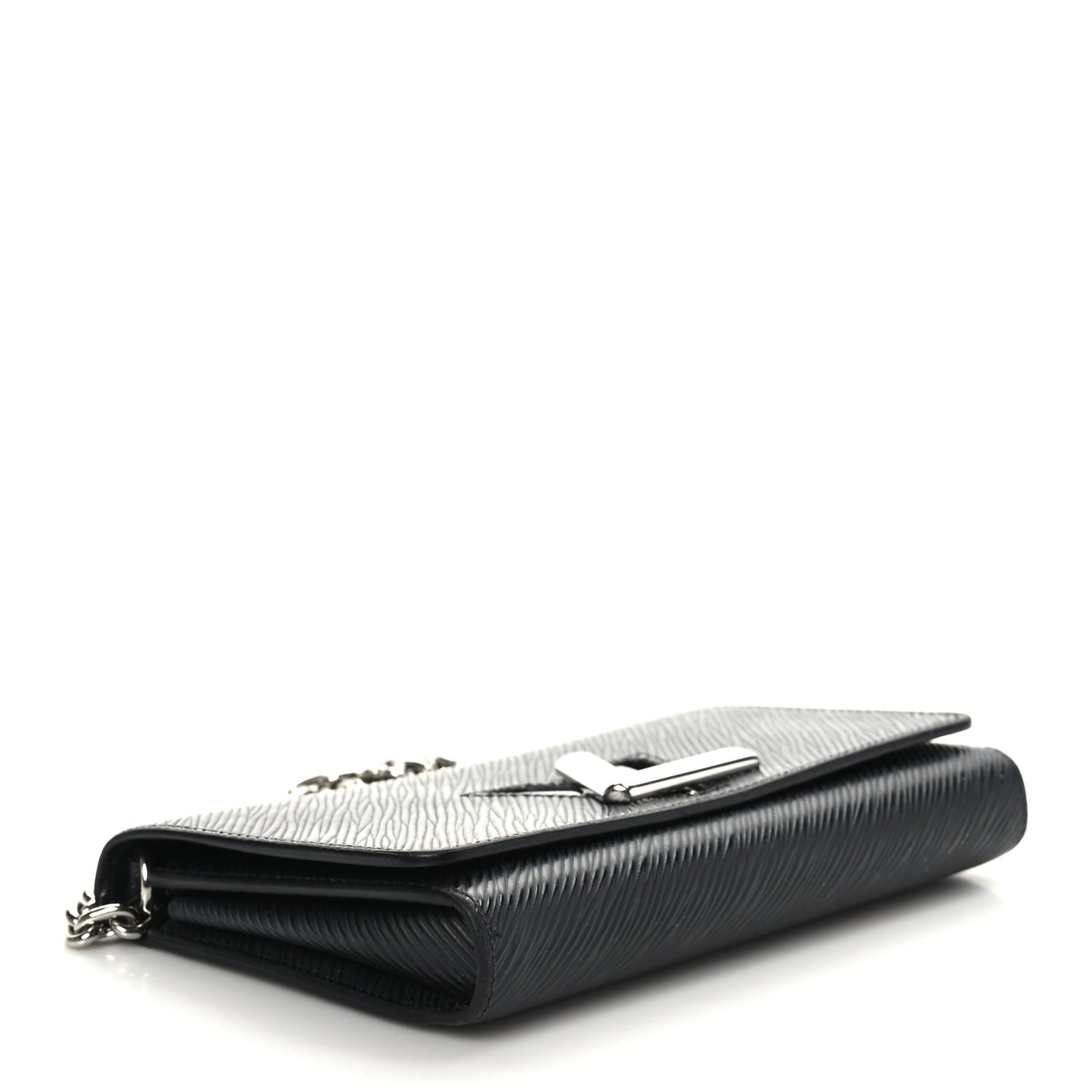 Epi Twist Chain Wallet Black