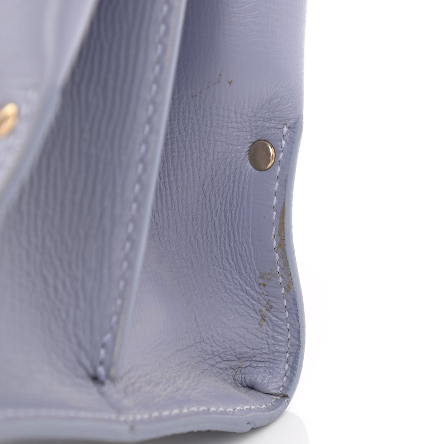 Calfskin Gancini 2-Way Top Handle Bag Light Purple