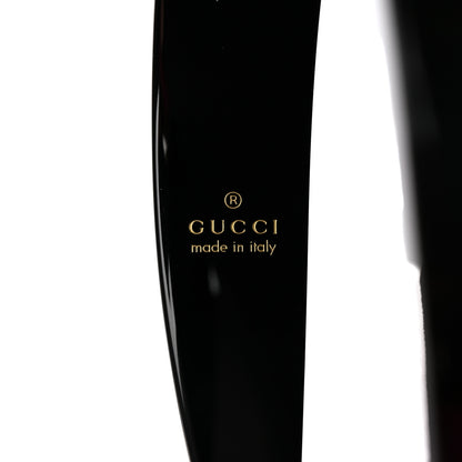 Gucci Resin Crystal Interlocking G Headband Black 6 of 6